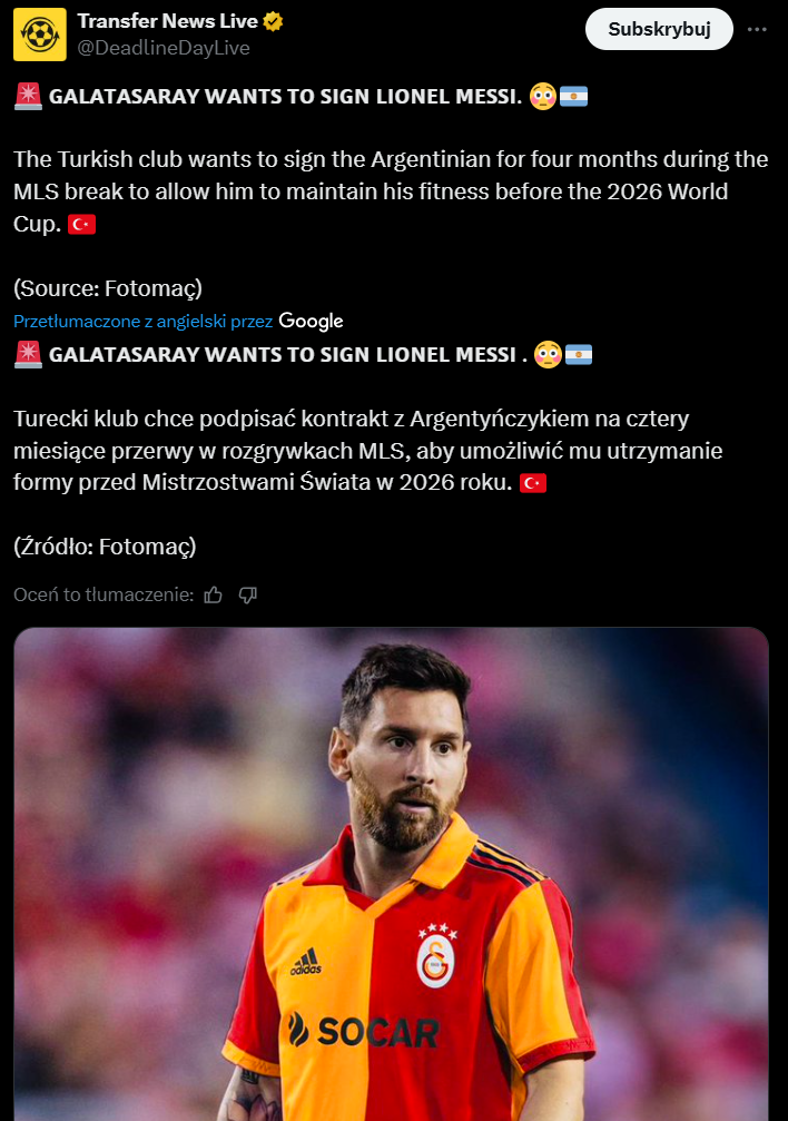 HIT! Ten klub z Europy chce na 4 miesiące WYPOŻYCZYĆ Leo Messiego przed MŚ!